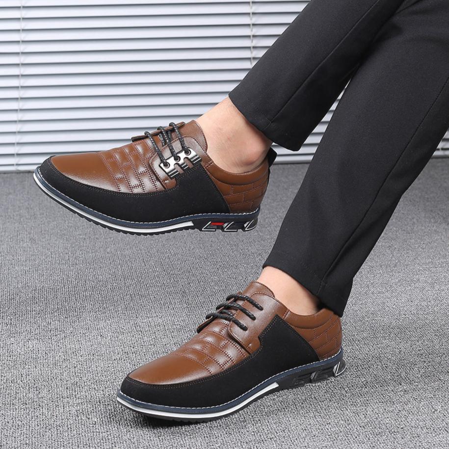 Chaussures homme cuir synthétique semelle EVA caoutchouc antidérapant