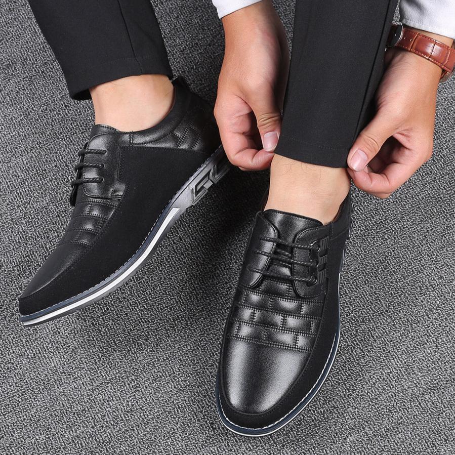 Chaussures homme cuir synthétique semelle EVA caoutchouc antidérapant