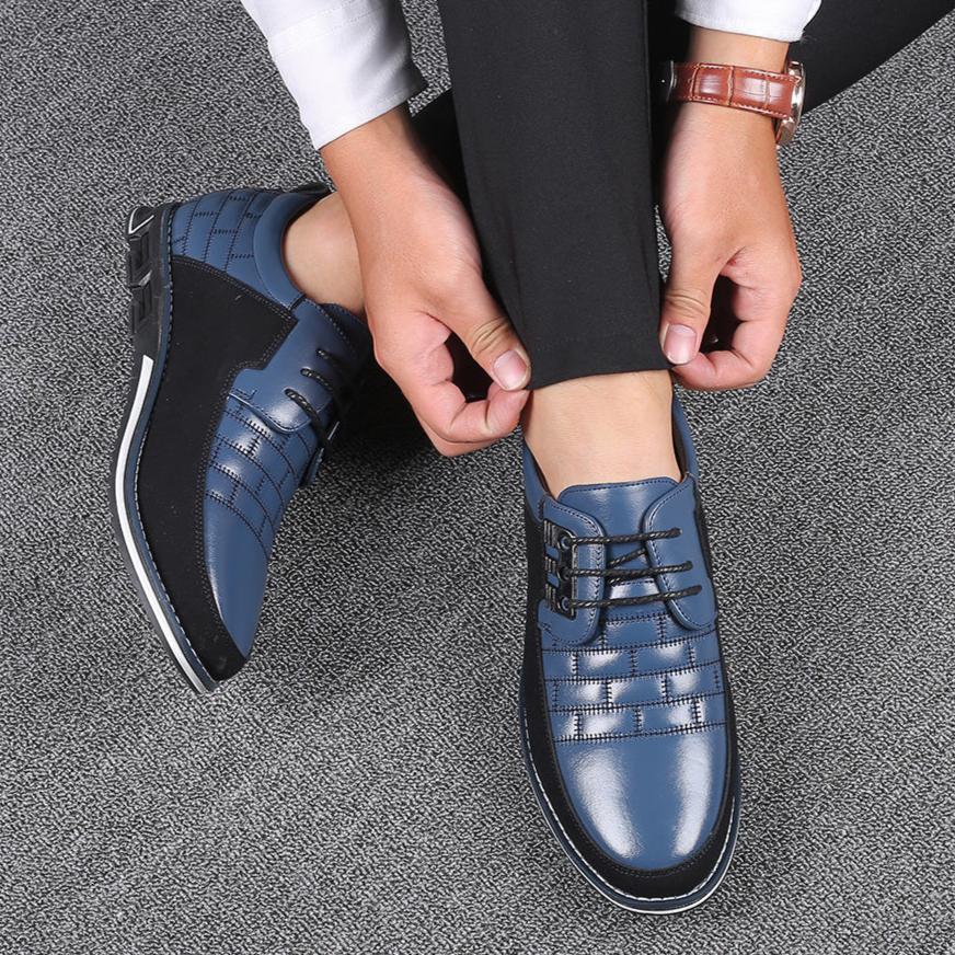 Chaussures homme cuir synthétique semelle EVA caoutchouc antidérapant