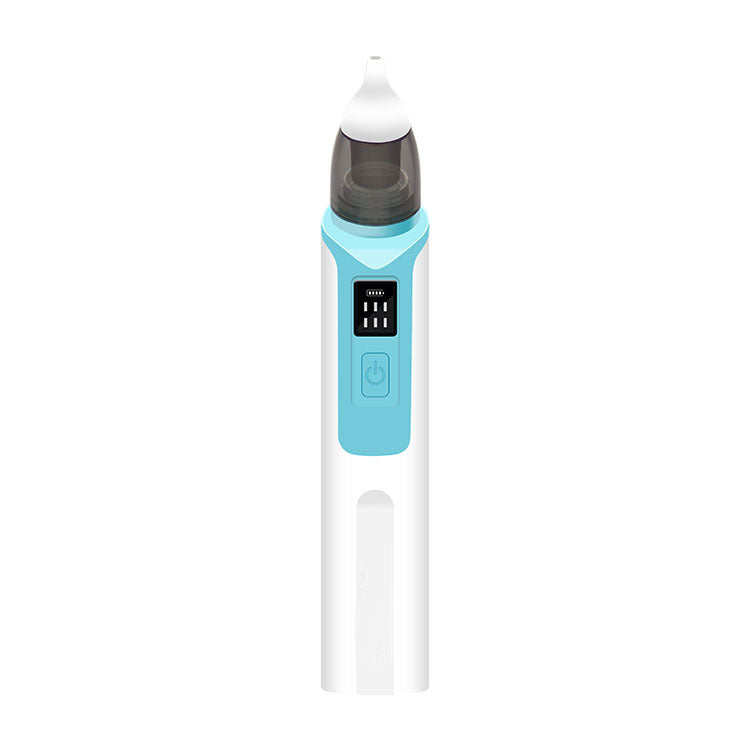 Aspirateur nasal électrique bébé silicone anti-reflux rechargeable USB-C 2 embouts