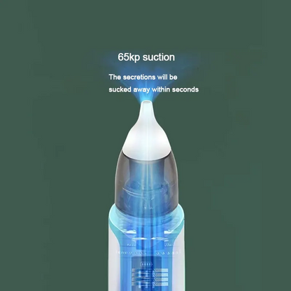 Aspirateur nasal électrique bébé silicone anti-reflux rechargeable USB-C 2 embouts
