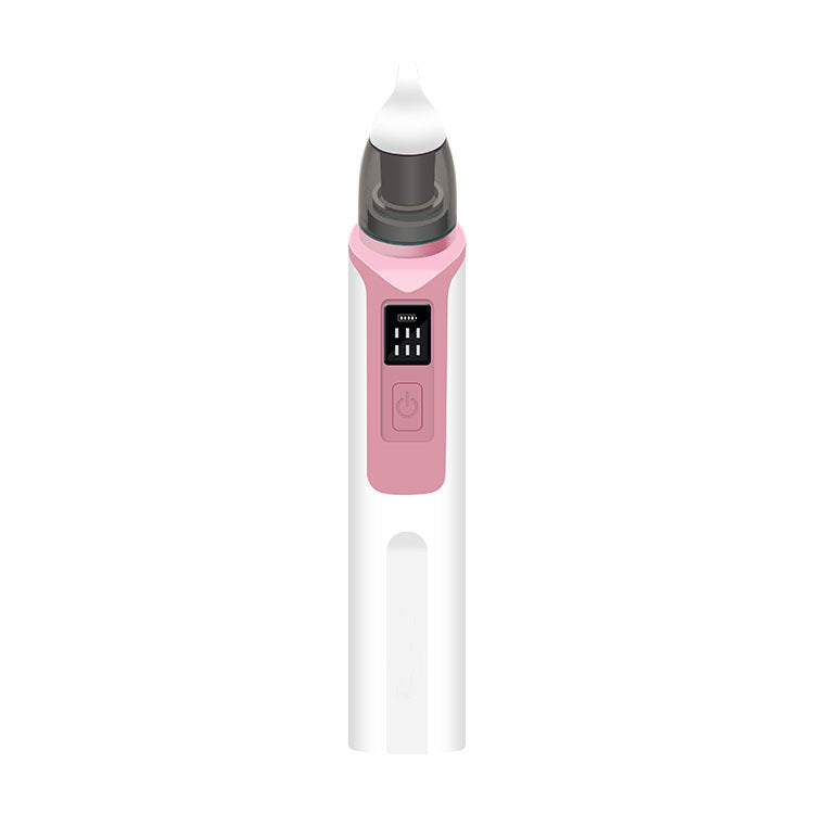 Aspirateur nasal électrique bébé silicone anti-reflux rechargeable USB-C 2 embouts