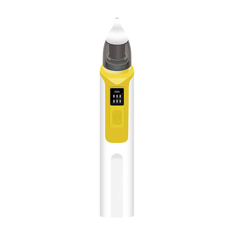 Aspirateur nasal électrique bébé silicone anti-reflux rechargeable USB-C 2 embouts