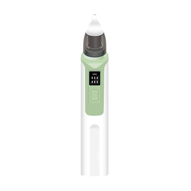 Aspirateur nasal électrique bébé silicone anti-reflux rechargeable USB-C 2 embouts