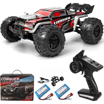 Voiture télécommandée 4x4 buggy tout-terrain 50 km/h 2,4 GHz rechargeable 8 ans