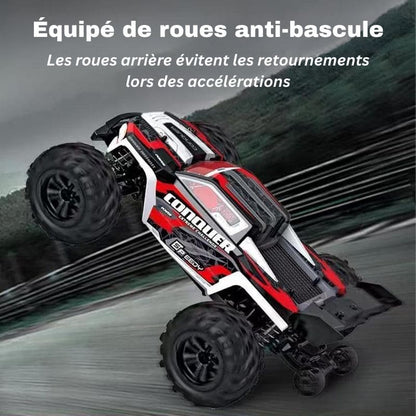 Voiture télécommandée 4x4 buggy tout-terrain 50 km/h 2,4 GHz rechargeable 8 ans