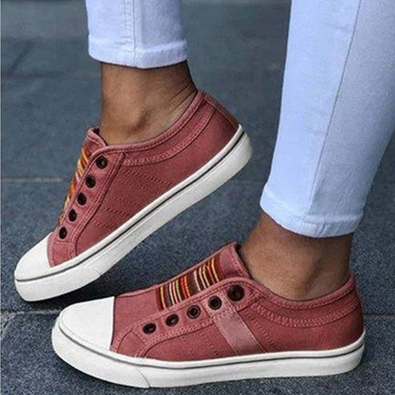 Baskets femme sans lacets semelle antidérapante confort quotidien