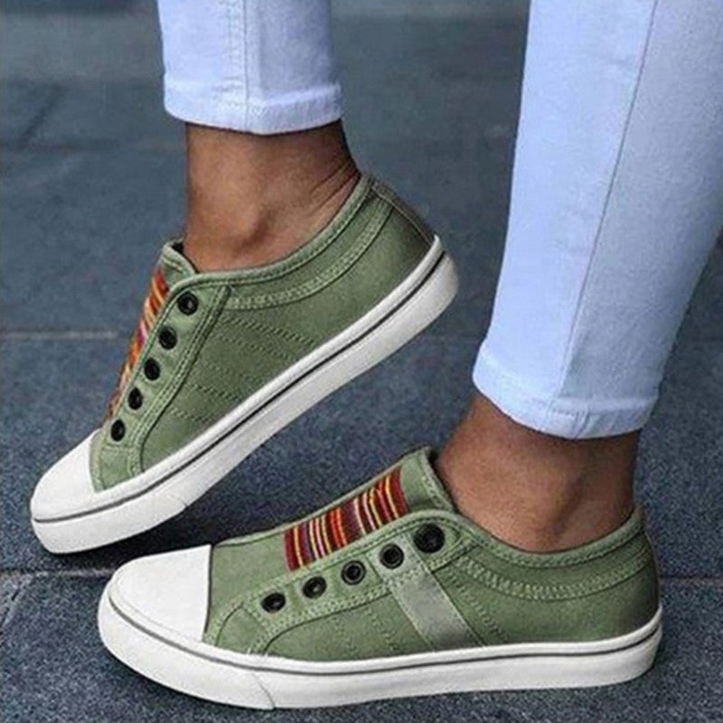 Baskets femme sans lacets semelle antidérapante confort quotidien