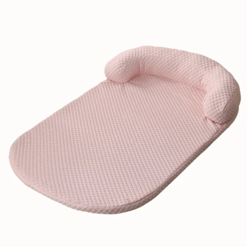 Lit rafraîchissant chien chat soie glacée auto-refroidissante mousse housse lavable S à XL