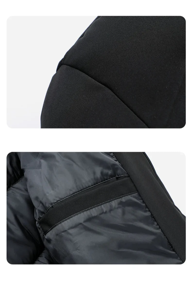 Veste homme thermique hiver coupe ajustée