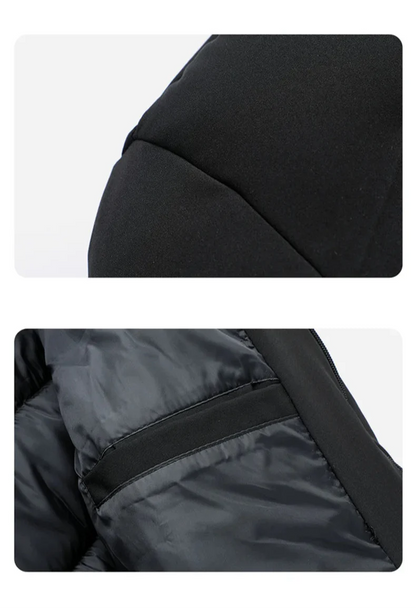 Veste homme thermique hiver coupe ajustée