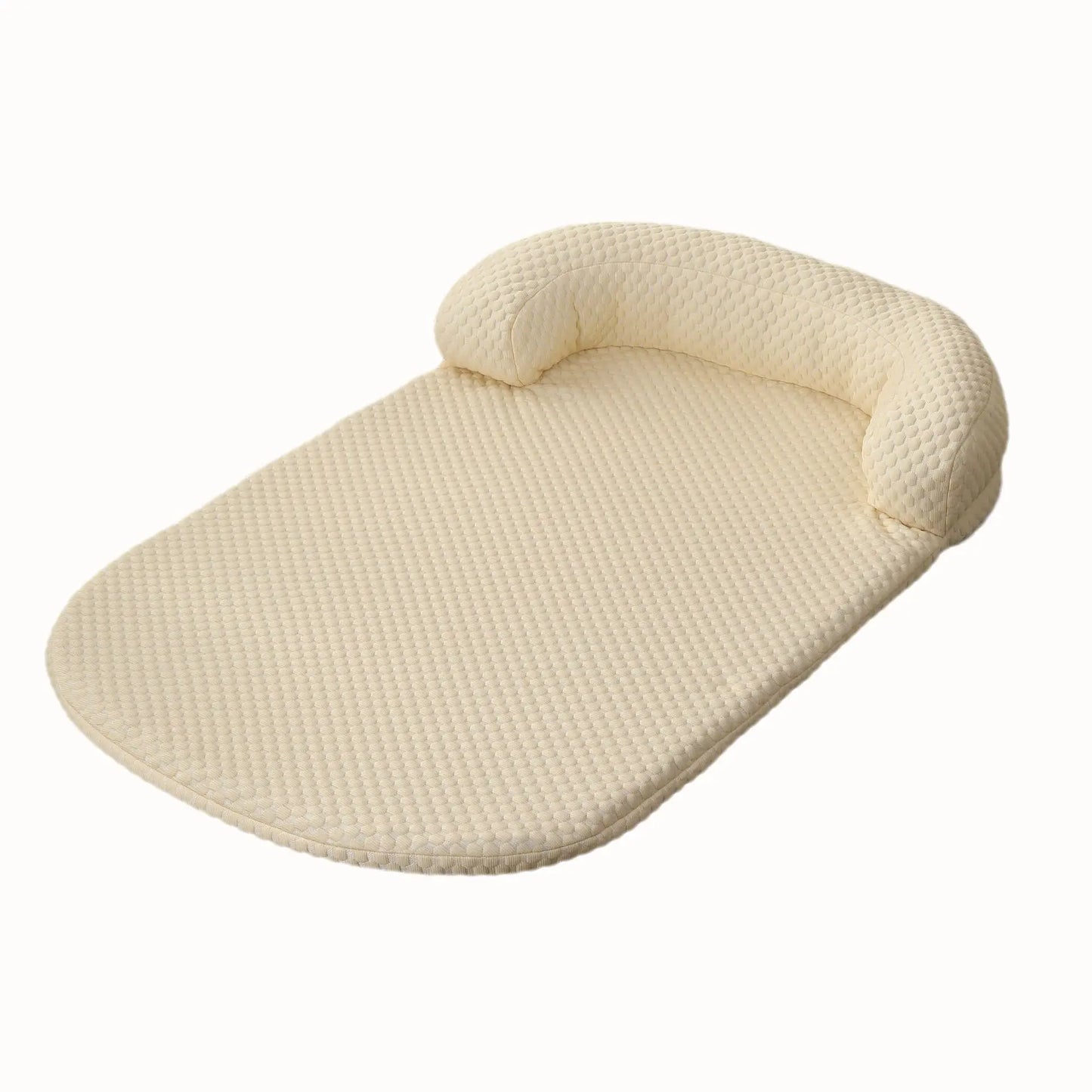 Lit rafraîchissant chien chat soie glacée auto-refroidissante mousse housse lavable S à XL