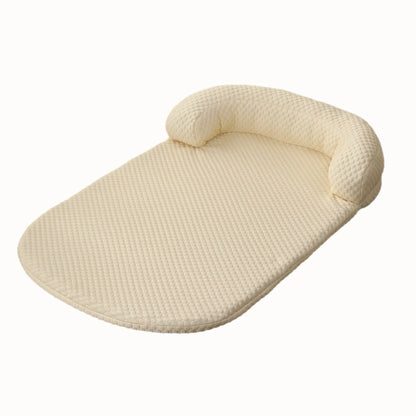 Lit rafraîchissant chien chat soie glacée auto-refroidissante mousse housse lavable S à XL