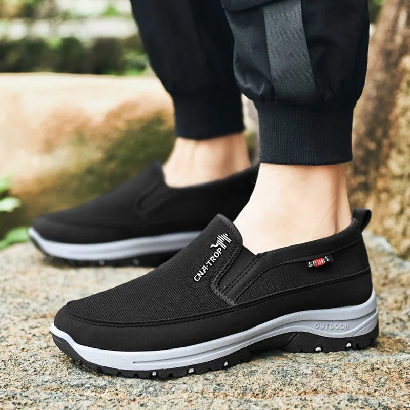 Chaussures orthopédiques homme maille respirante semelle EVA antidérapante