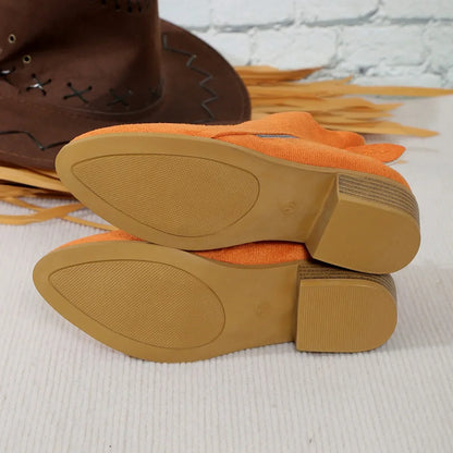 Bottines courtes femme suède semelle EVA caoutchouc antidérapant