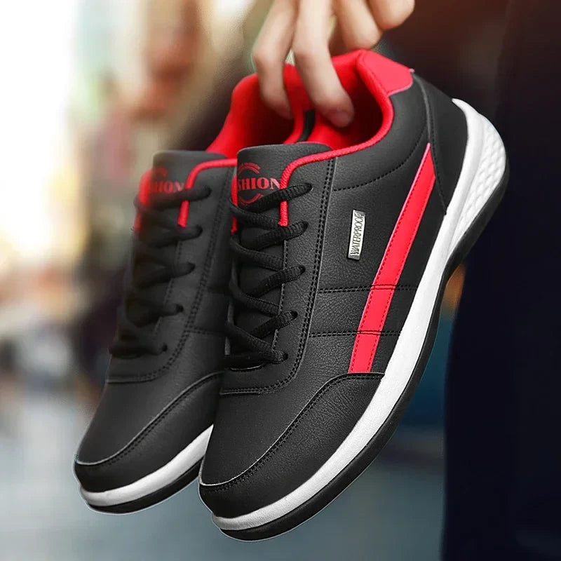 Baskets homme cuir synthétique semelle EVA caoutchouc confortables