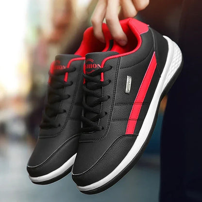 Baskets homme cuir synthétique semelle EVA caoutchouc confortables