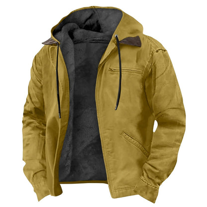 Veste homme premium doublée fermeture zippée poches