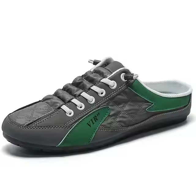 Baskets sans dossier homme cuir PU semelle EVA caoutchouc