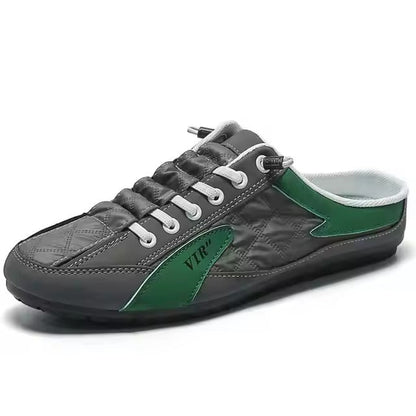 Baskets sans dossier homme cuir PU semelle EVA caoutchouc