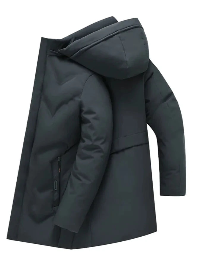 Veste homme thermique hiver coupe ajustée