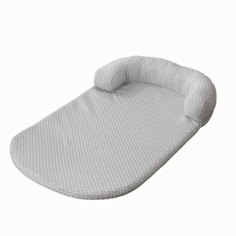 Lit rafraîchissant chien chat soie glacée auto-refroidissante mousse housse lavable S à XL