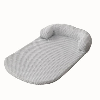 Lit rafraîchissant chien chat soie glacée auto-refroidissante mousse housse lavable S à XL