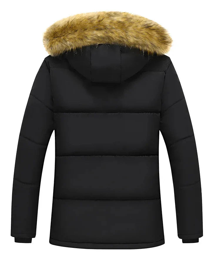 Veste homme matelassée légère chaude fermeture zippée