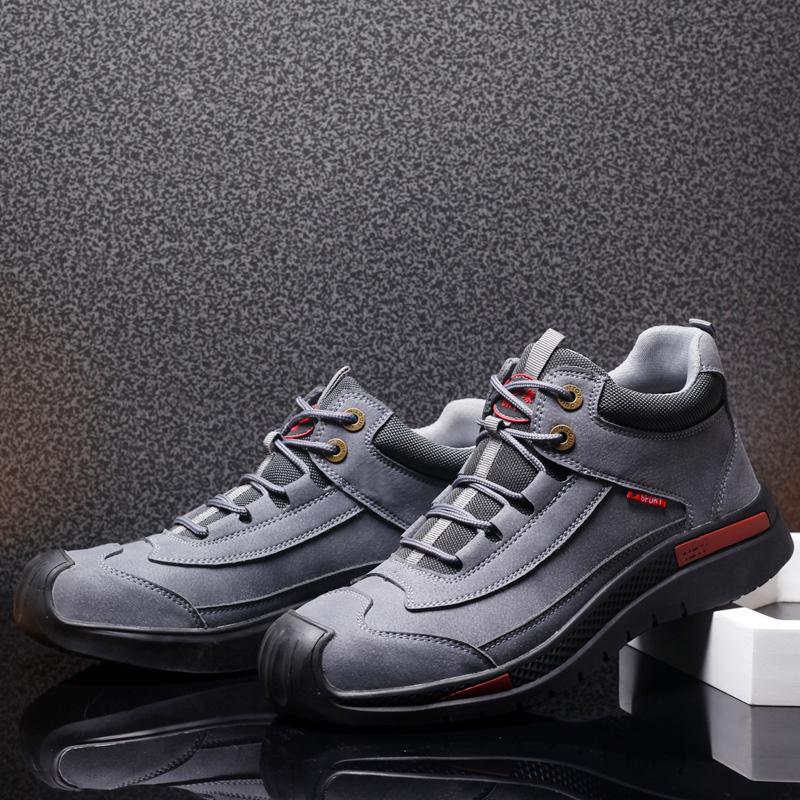 Bottes homme cuir synthétique semelle EVA caoutchouc résistantes