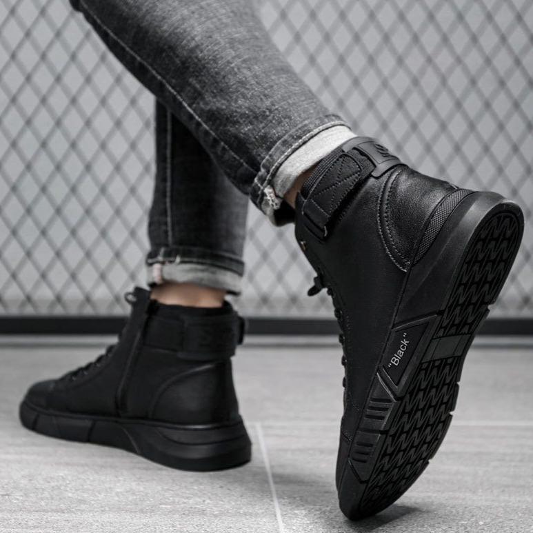 Chaussures homme cuir synthétique moderne semelle EVA caoutchouc