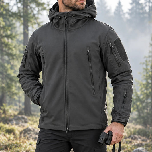 Alfie – Veste Militaire Imperméable à Capuche
