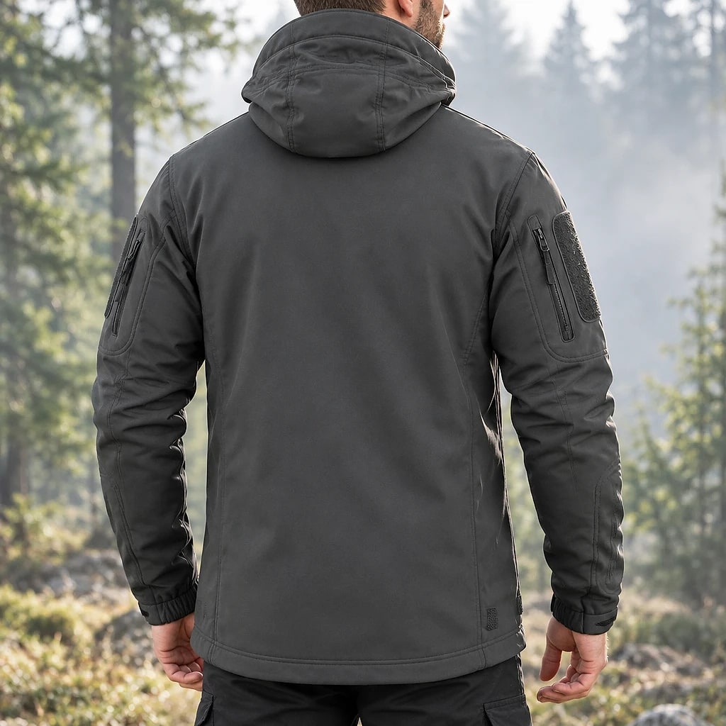 Alfie – Veste Militaire Imperméable à Capuche