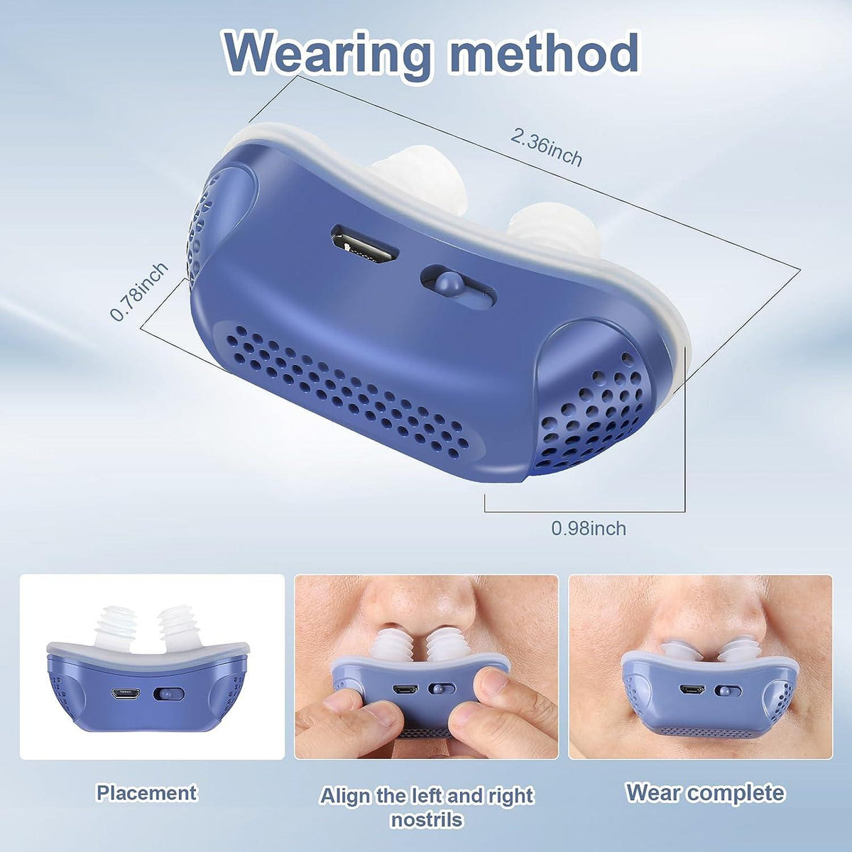 Appareil Nasal Anti Ronflement