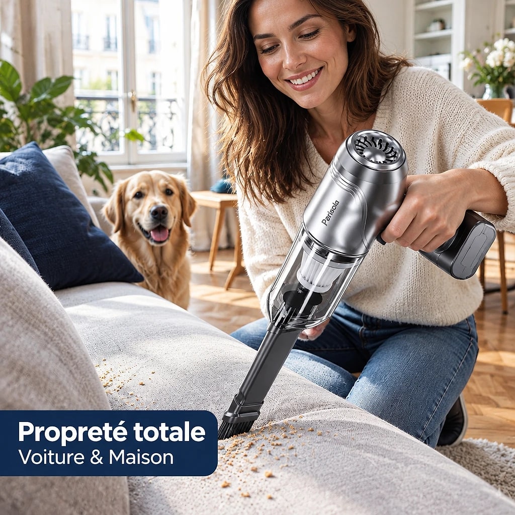 Aspirateur de Voiture Sans Fil