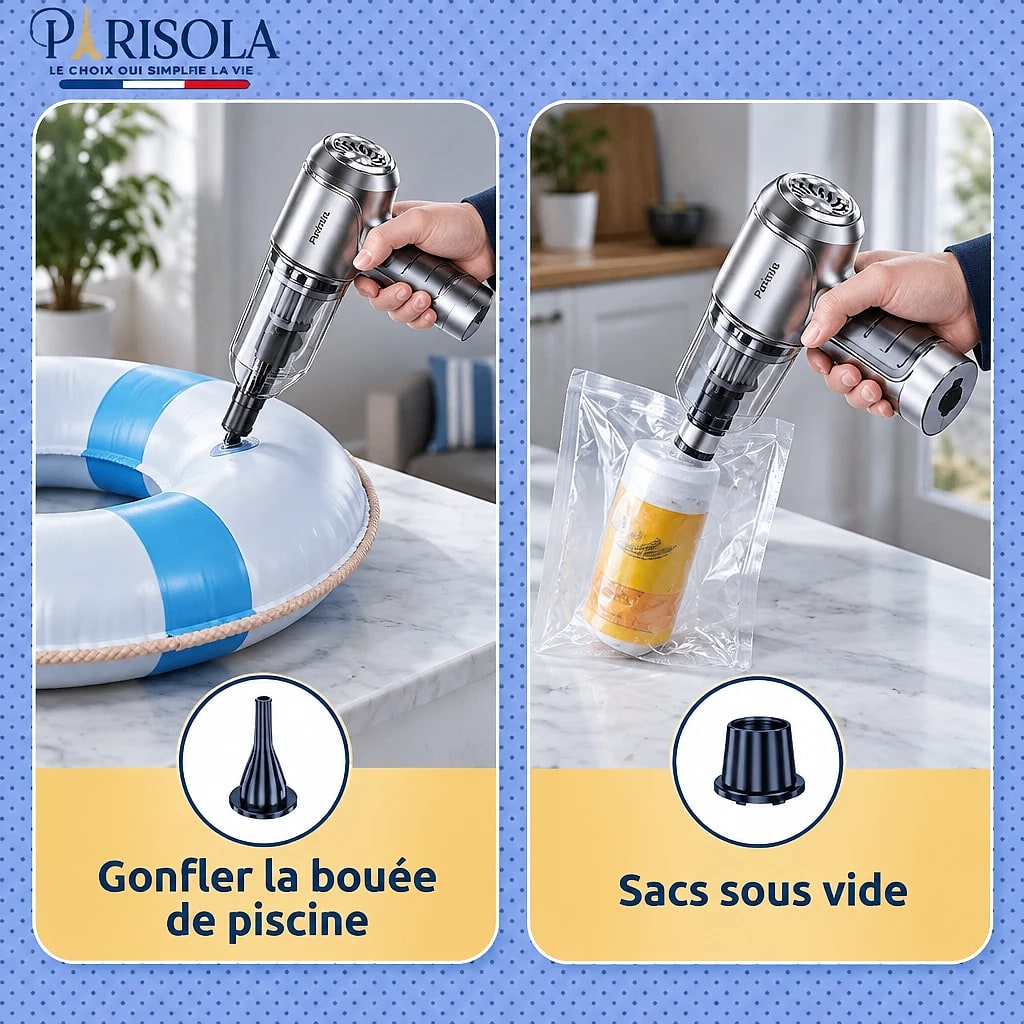 Aspirateur de Voiture Sans Fil