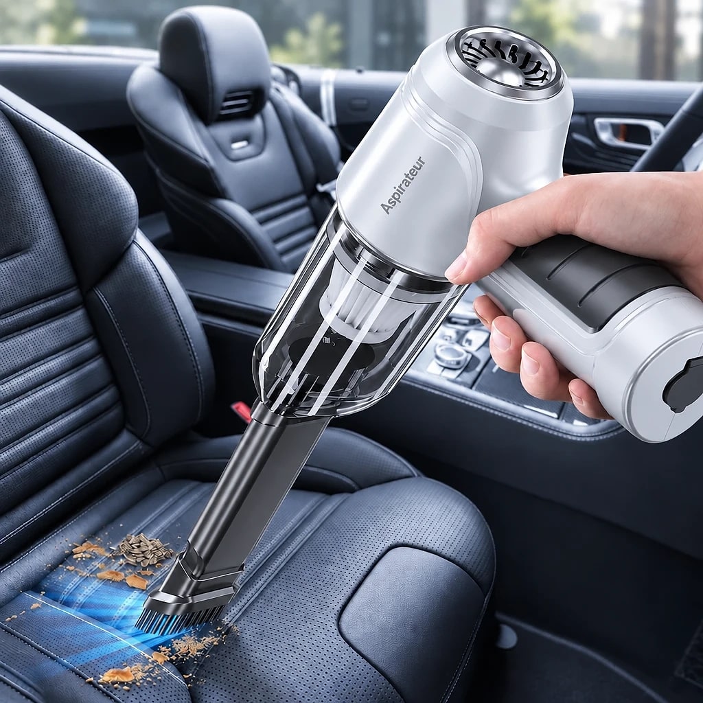 Aspirateur de Voiture Sans Fil