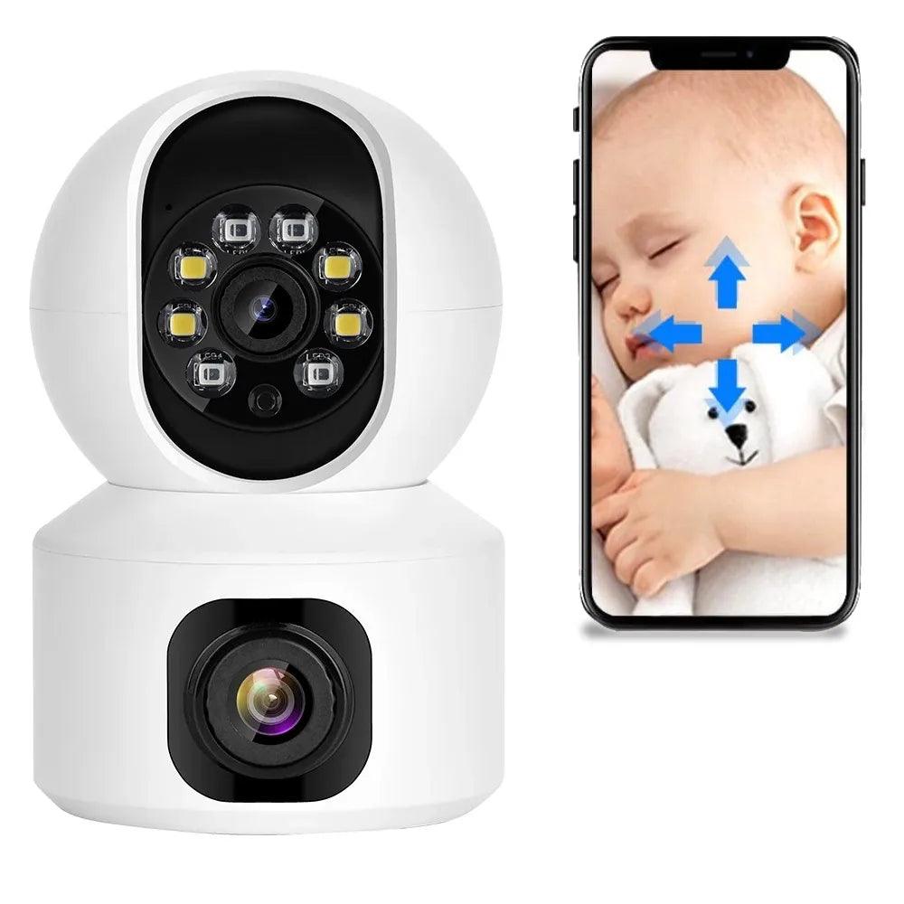Babyphone Caméra 2K HD Rotatif