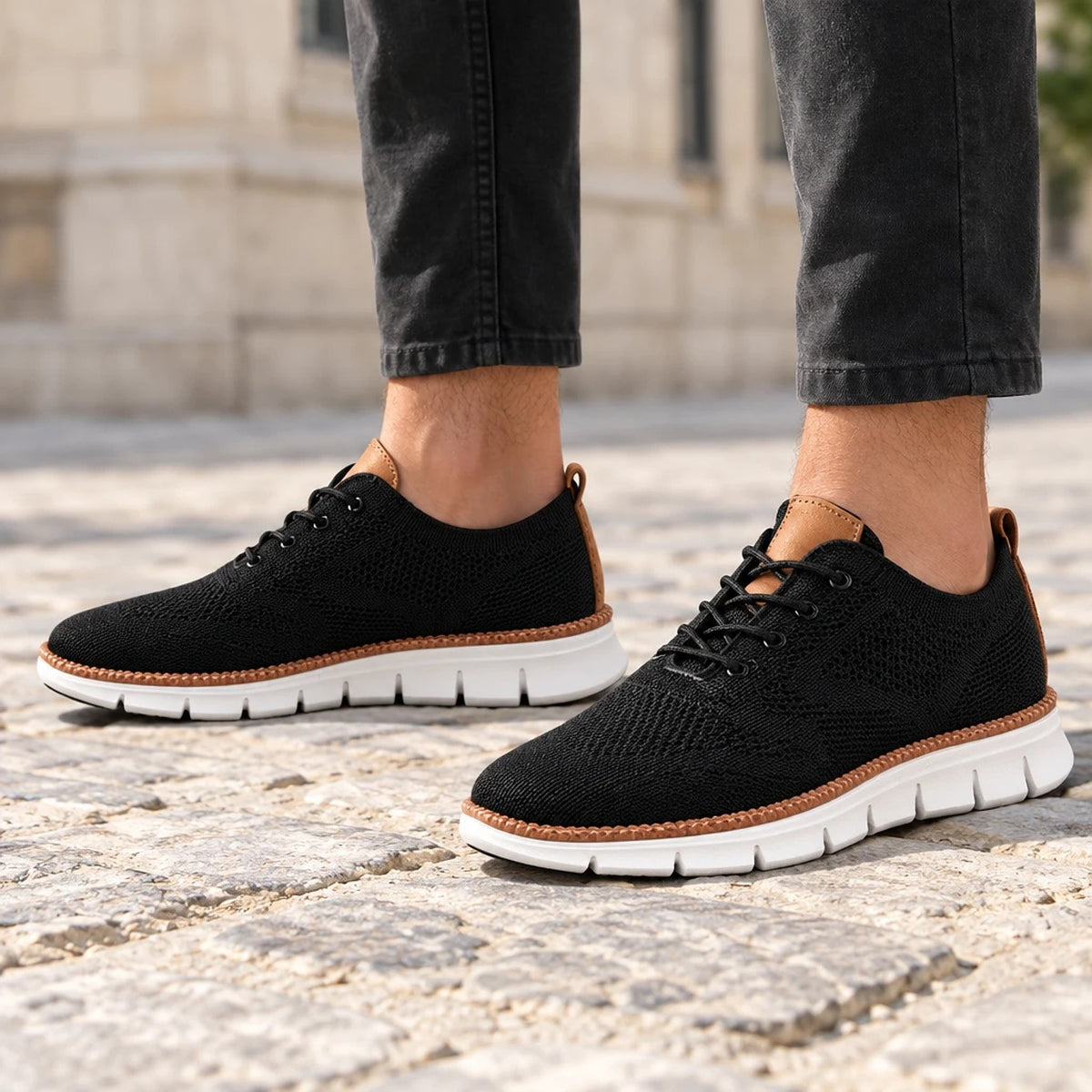 Barnaby – Derbies Orthopédiques Respirantes Confort