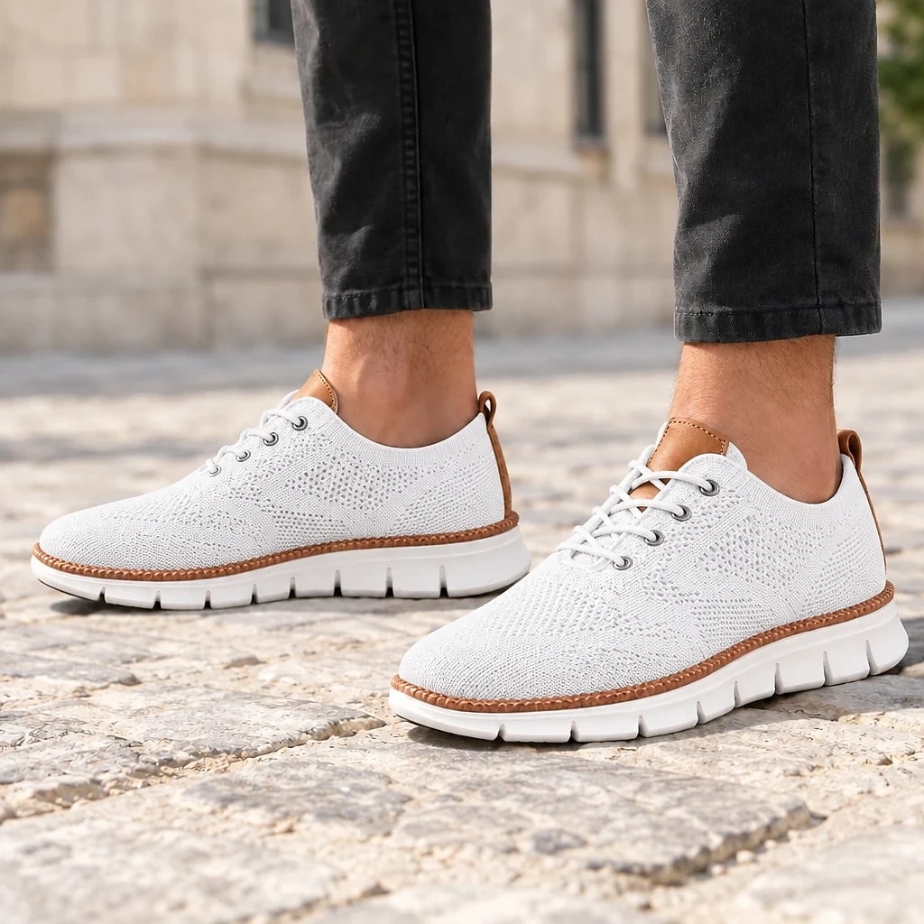 Barnaby – Derbies Orthopédiques Respirantes Confort