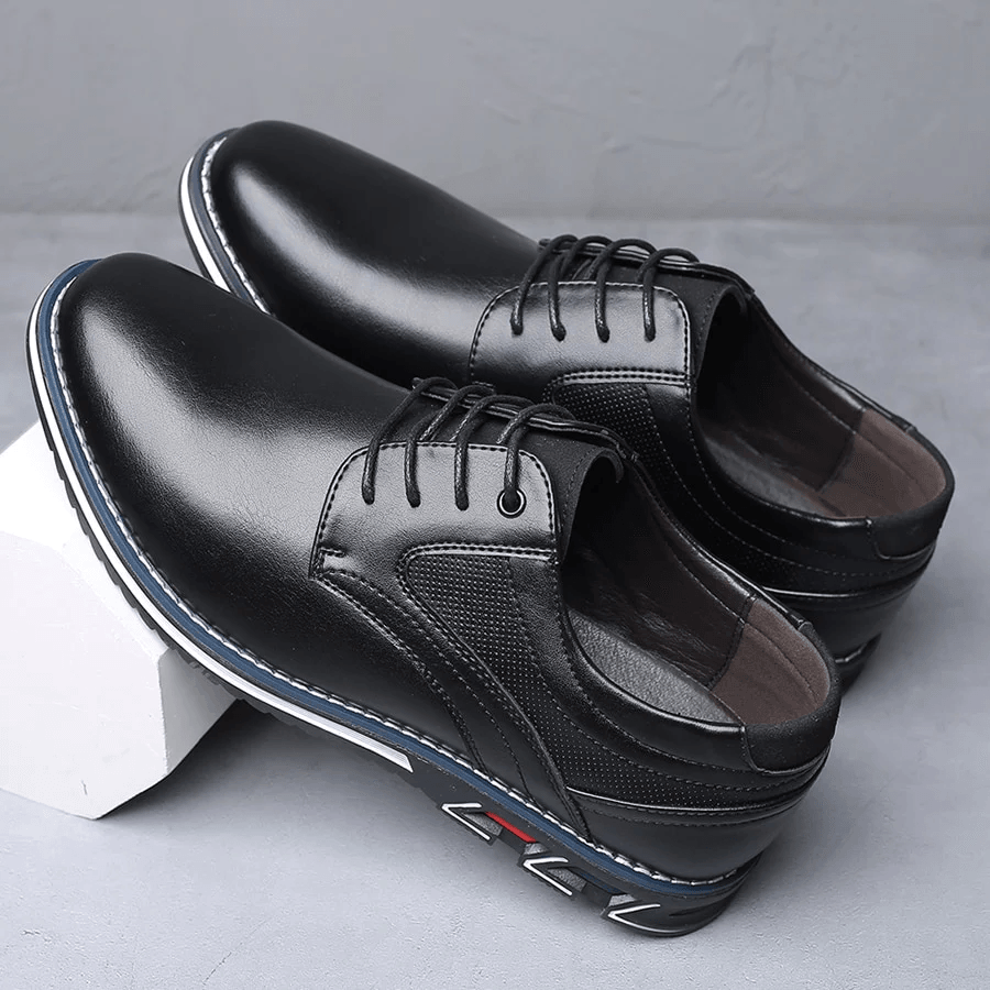 Chaussures habillées homme cuir synthétique semelle EVA caoutchouc