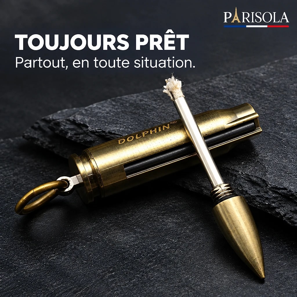 Briquet Allumette Étanche Rechargeable