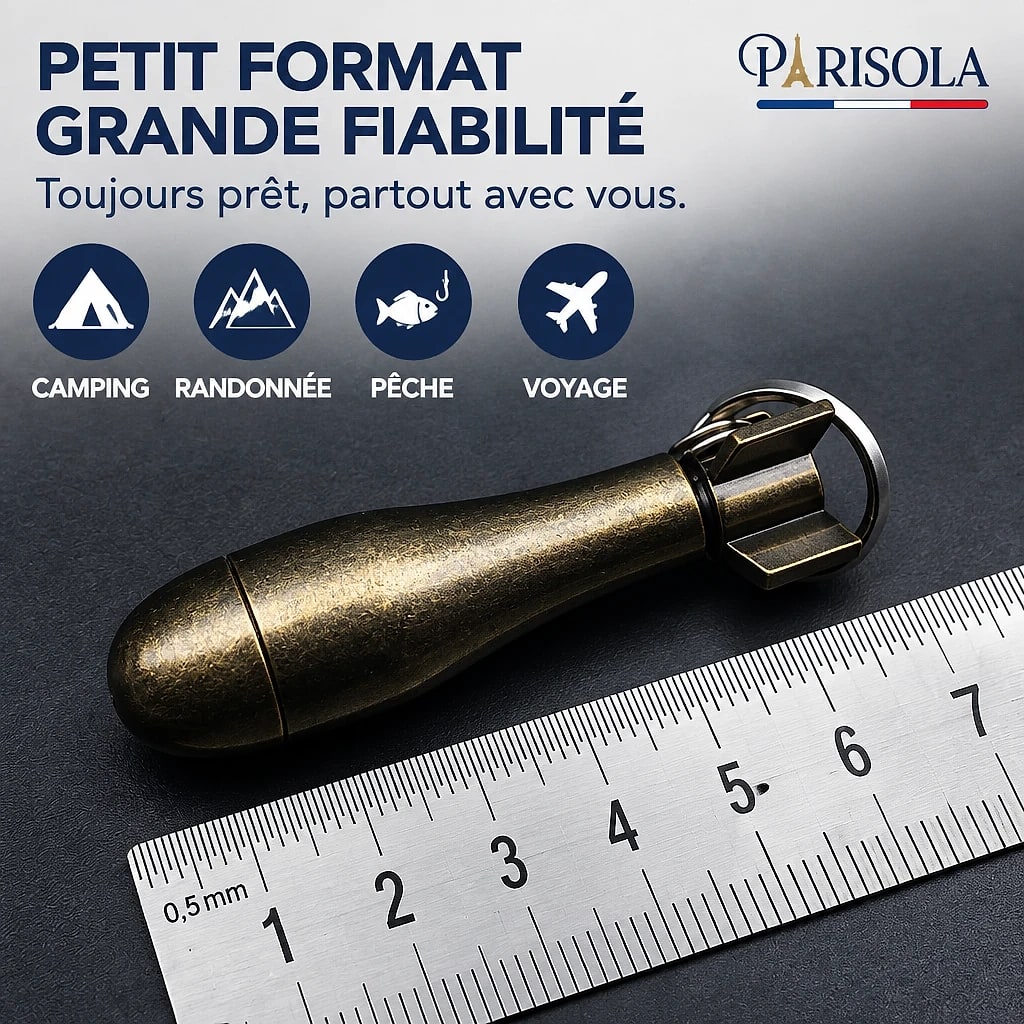 Briquet Allumette Étanche Rechargeable