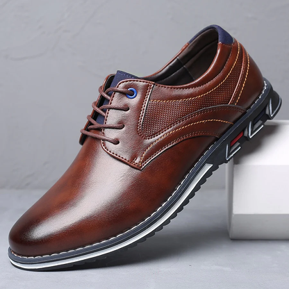 Chaussures habillées homme cuir synthétique semelle EVA caoutchouc