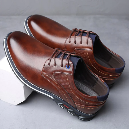 Chaussures habillées homme cuir synthétique semelle EVA caoutchouc