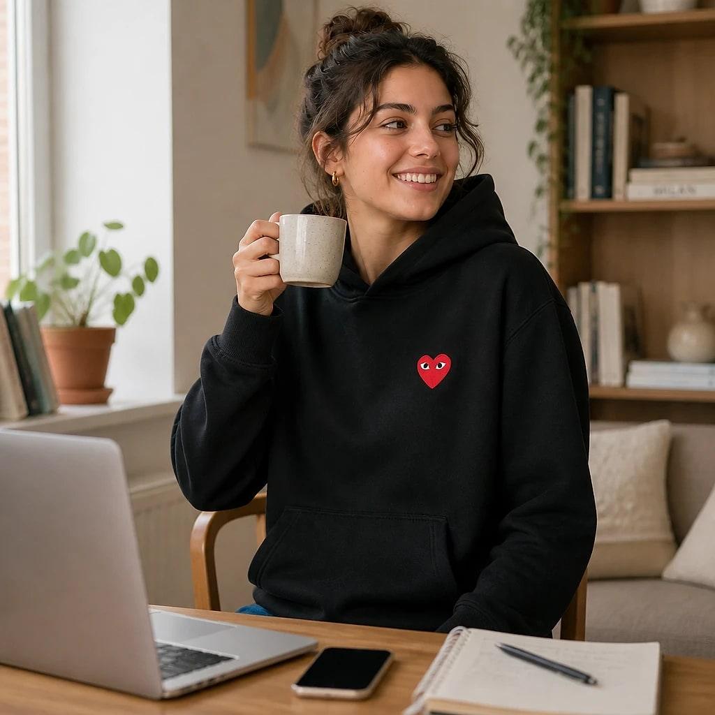 Cœlise – Sweat à Capuche Femme