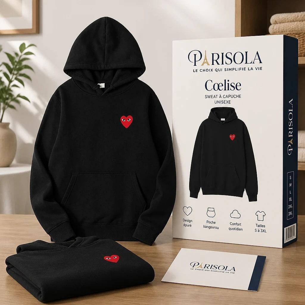 Cœlise – Sweat à Capuche Femme