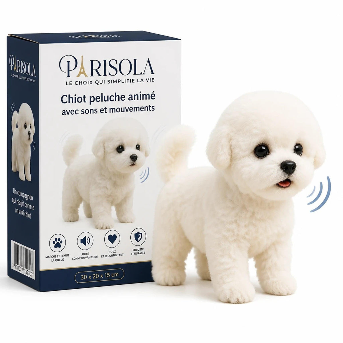 Câlino – Peluche Chiot Interactive