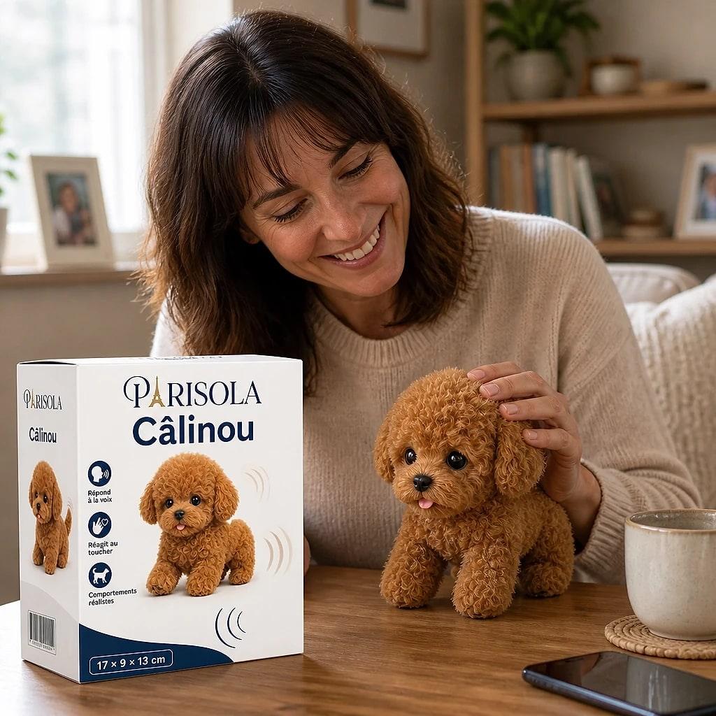 Câlinou – Chiot Robot Interactif