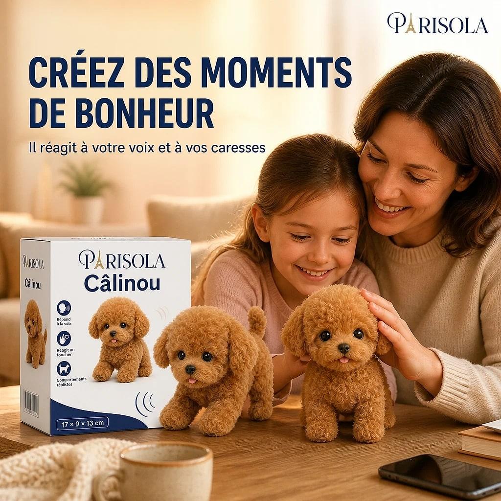 Câlinou – Chiot Robot Interactif