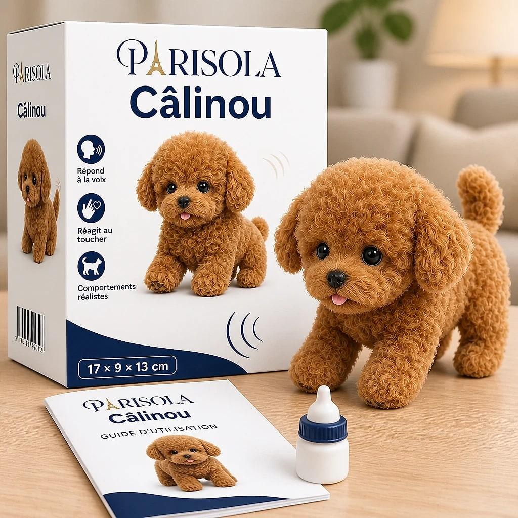 Câlinou – Chiot Robot Interactif